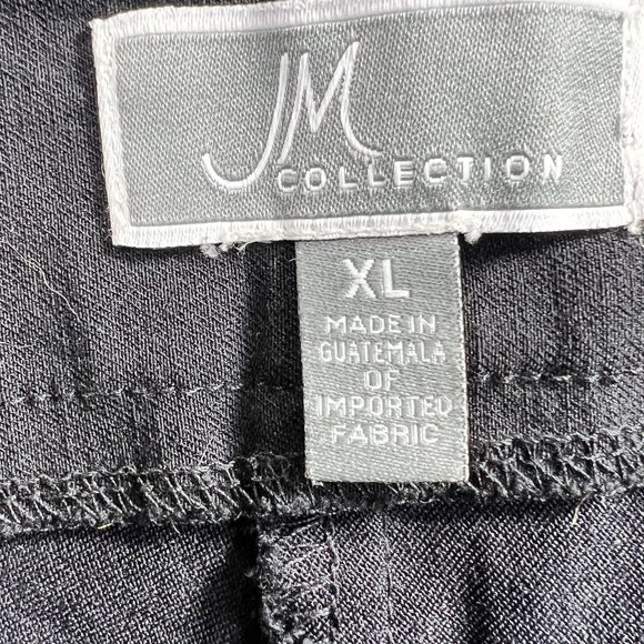 📌JM Collection Comfy Elastic Wide Waistband Rayon Blend Capri - Picture 11 of 14